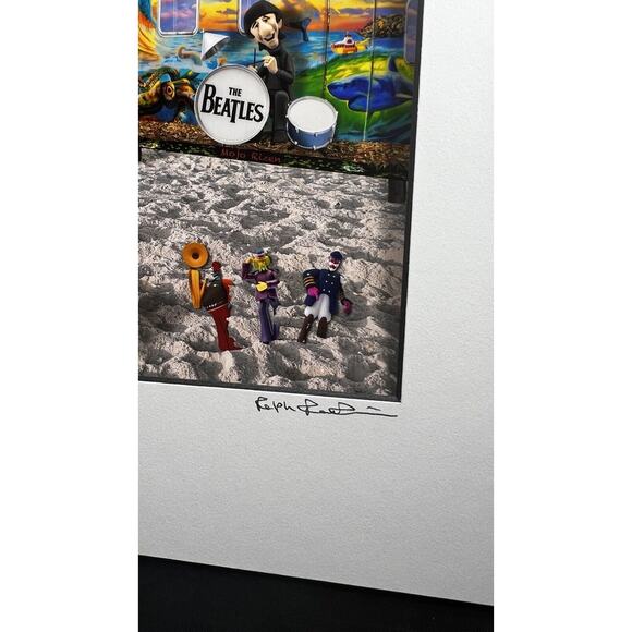 RALPH RANKIN Urban Surrealist SIGNED Digital Art Print - The Beatles. Pre Owned - Picture 4 of 11
